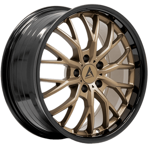 Armed Wheels Czar Matte Bronze + Black Barrel 18x8 +32 5x113mm 74.1mm