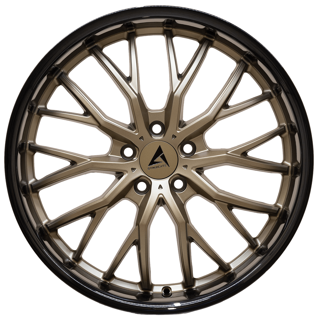 Armed Wheels Czar Matte Bronze + Black Barrel 20x10 +37 5x120mm 74.1mm
