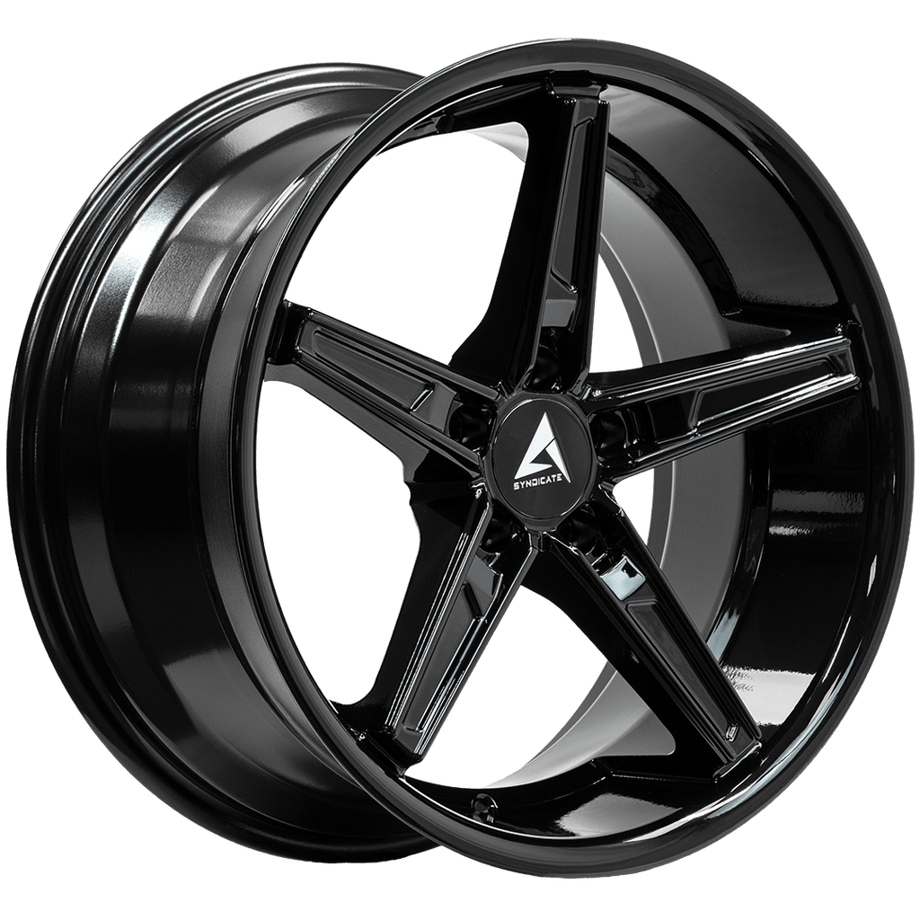 Armed Wheels Don Full Gloss Black 19x9.5 +38 5x120mm 74.1mm