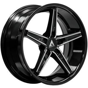 Armed Wheels Don Gloss Black Machined Face 19x8.5 +35 5x109mm 74.1mm