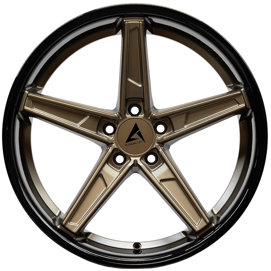 Armed Wheels Don Matte Bronze Face + Gloss Black Lip 20x10.5 +38 5x113mm 74.1mm
