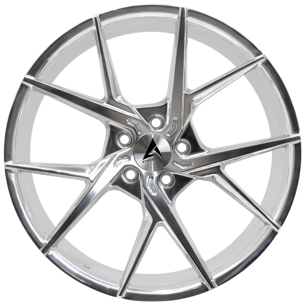 Armed Wheels Phantom Polished 20x8.5 +35 5x120mm 74.1mm