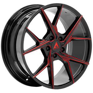 Armed Wheels Phantom Red Milled 18x8 +35 5x120mm 74.1mm
