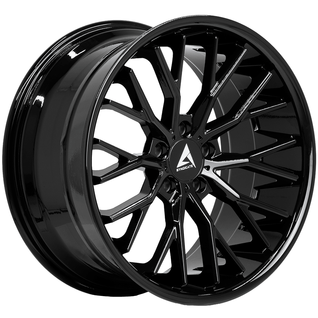 Armed Wheels Shank Gloss Black 19x9.5 +40 5x120mm 74.1mm