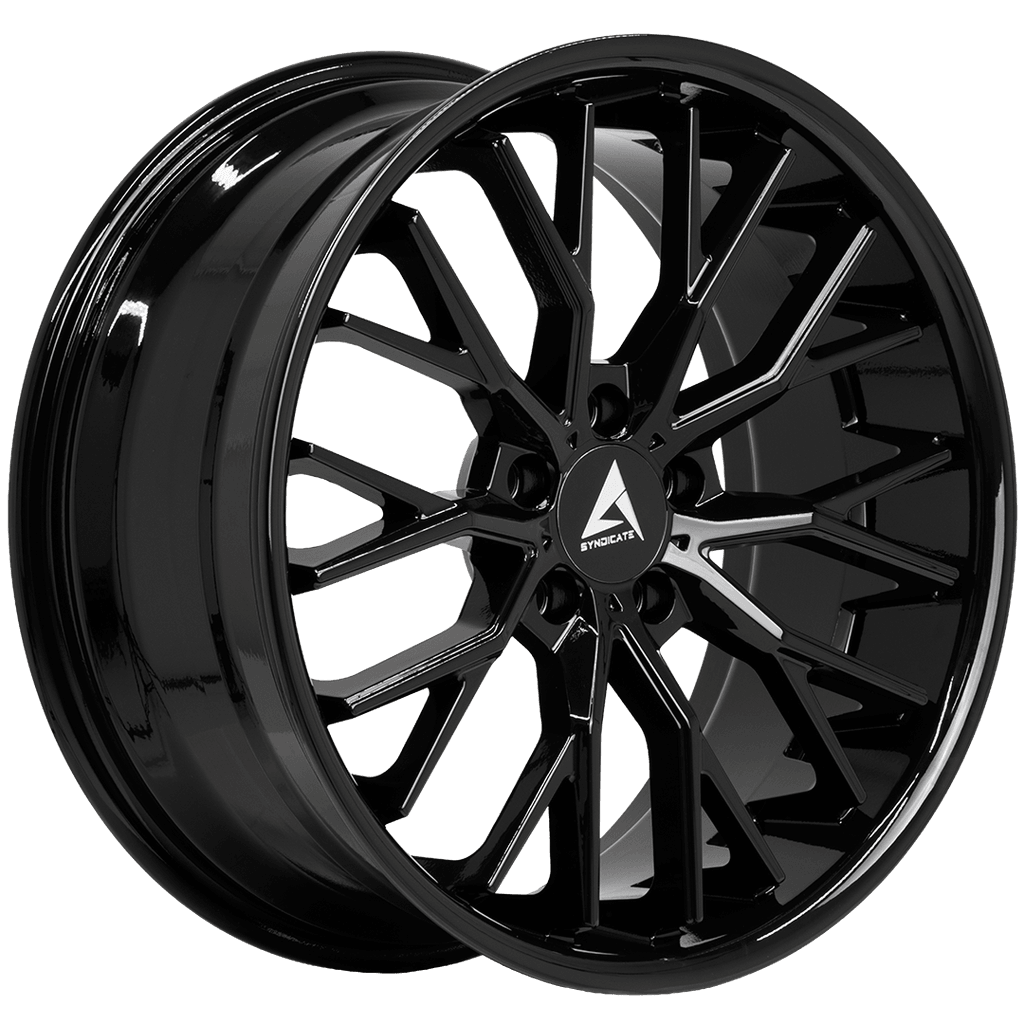 Armed Wheels Shank Gloss Black 19x8.5 +30 5x127mm 74.1mm