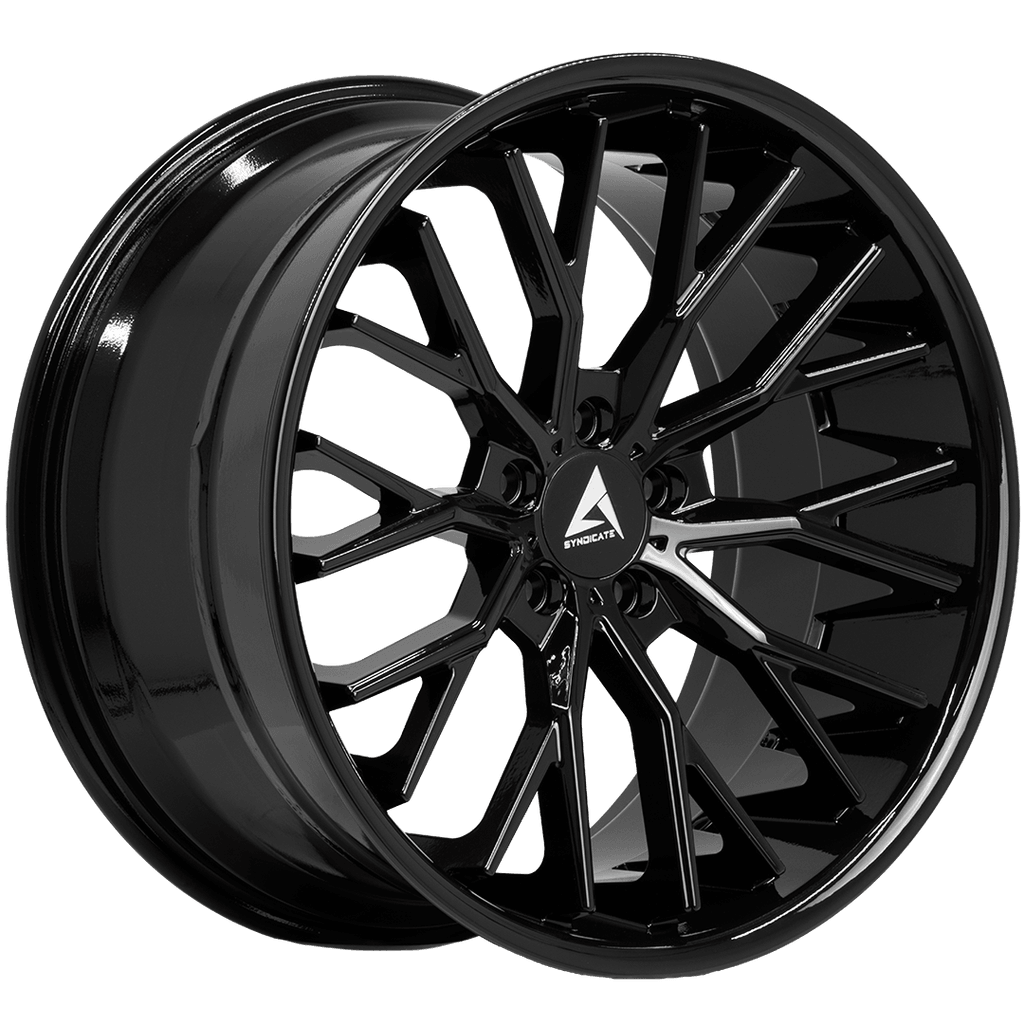 Armed Wheels Shank Gloss Black 20x10.5 +45 5x120mm 74.1mm