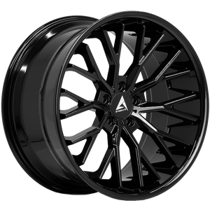 Armed Wheels Shank Gloss Black 20x10.5 +45 5x120mm 74.1mm