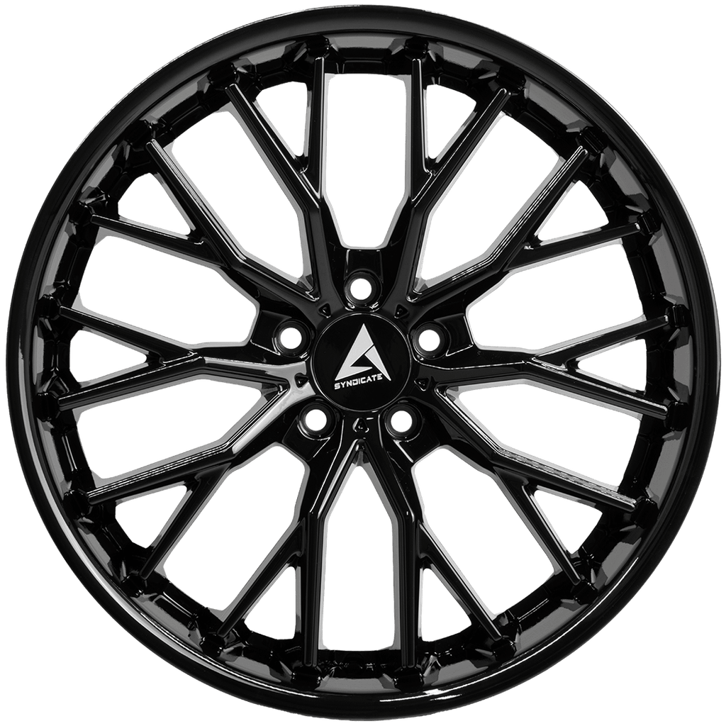 Armed Wheels Shank Gloss Black 20x9 +30 5x127mm 74.1mm
