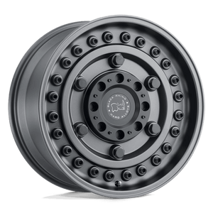 Black Rhino ARMORY Gun Black 17x9.5 -18 Custom 72.6mm - Wheelwiz