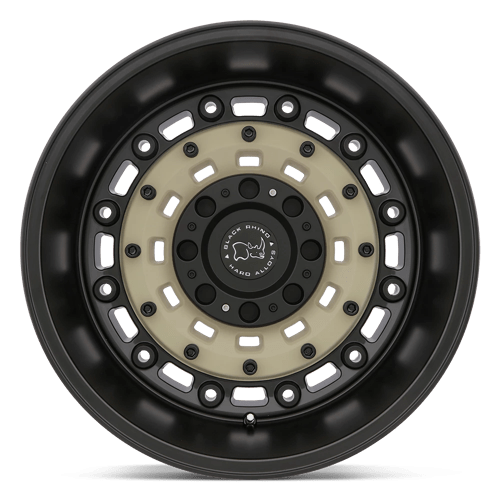 Black Rhino ARSENAL Sand On Black 20x12 -44 5x127mm 71.5mm - Wheelwiz