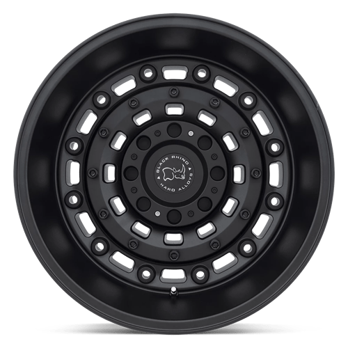 Black Rhino ARSENAL Textured Matte Black 20x12 -44 5x127mm 71.5mm - Wheelwiz