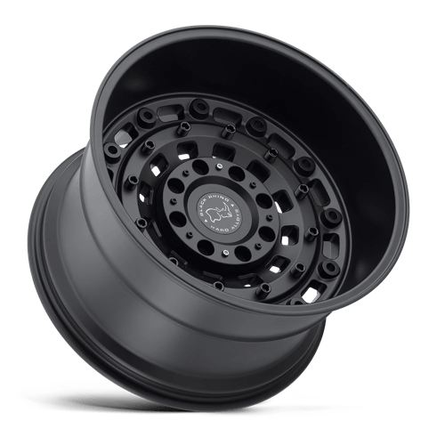 Black Rhino ARSENAL Textured Matte Black 20x12 -44 5x127mm 71.5mm - Wheelwiz