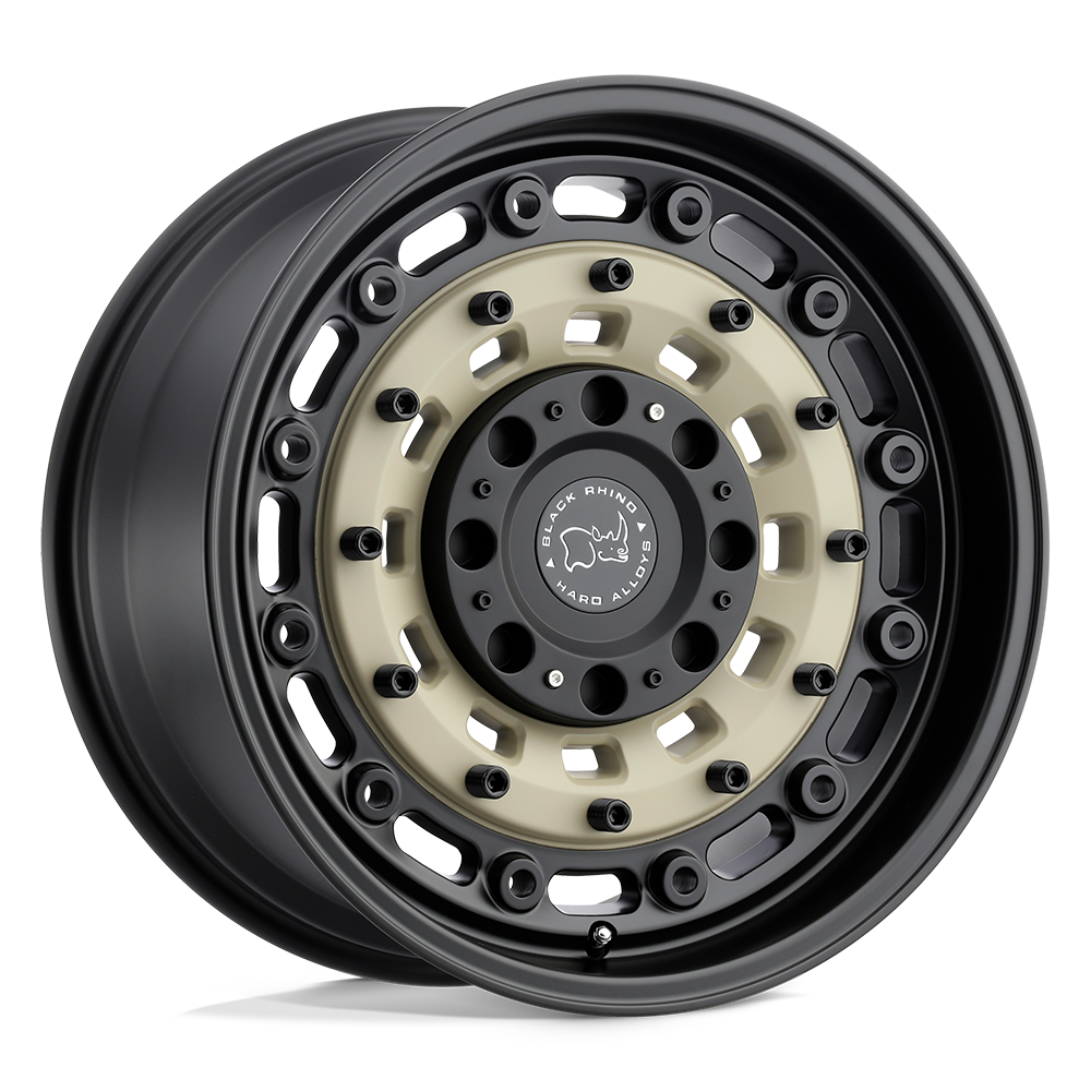 Black Rhino ARSENAL Sand On Black 17x8 +30 5x114.3mm 76.1mm - WheelWiz