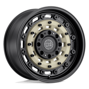 Black Rhino ARSENAL Sand On Black 18x9.5 +12 6x135mm 87.1mm - Wheelwiz