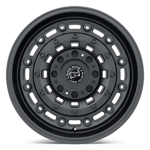Black Rhino ARSENAL Textured Matte Black 18x9.5 +12 8x165.1mm 122.4mm - Wheelwiz