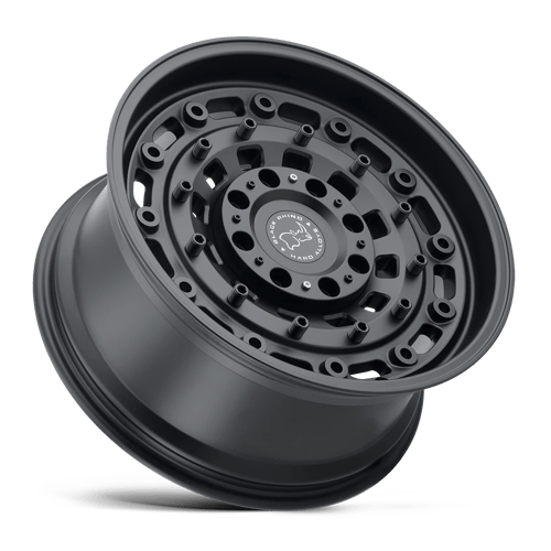 Black Rhino ARSENAL Textured Matte Black 20x9.5 -18 5x127mm 71.5mm - Wheelwiz