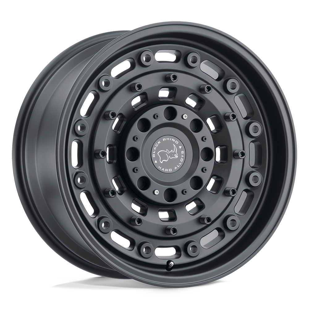Black Rhino ARSENAL Textured Matte Black 17x9.5 +12 6x135mm 87.1mm - WheelWiz