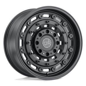 Black Rhino ARSENAL Textured Matte Black 16x8 +38 5x160mm 65.1mm - Wheelwiz