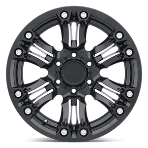 Black Rhino ASAGAI Matte Black & Machined 18x9.5 +2 5x139.7mm 78.1mm - Wheelwiz