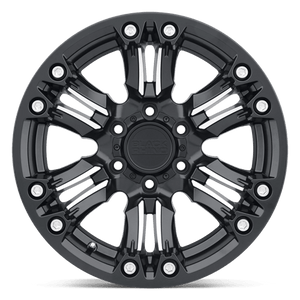 Black Rhino ASAGAI Matte Black & Machined 20x9.5 +2 5x139.7mm 78.1mm - Wheelwiz
