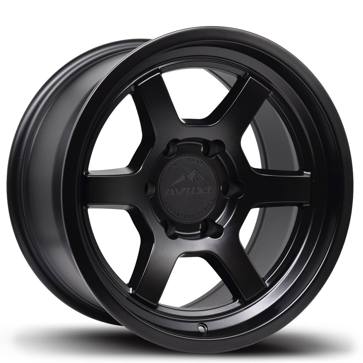 AVID.1 AT-01 Matte Black 17x9 -12 6x139.7mm 106.1mm - Wheelwiz
