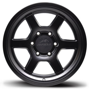 AVID.1 AT-01 Matte Black 17x8.5 0 6x139.7mm 106.1mm - Wheelwiz