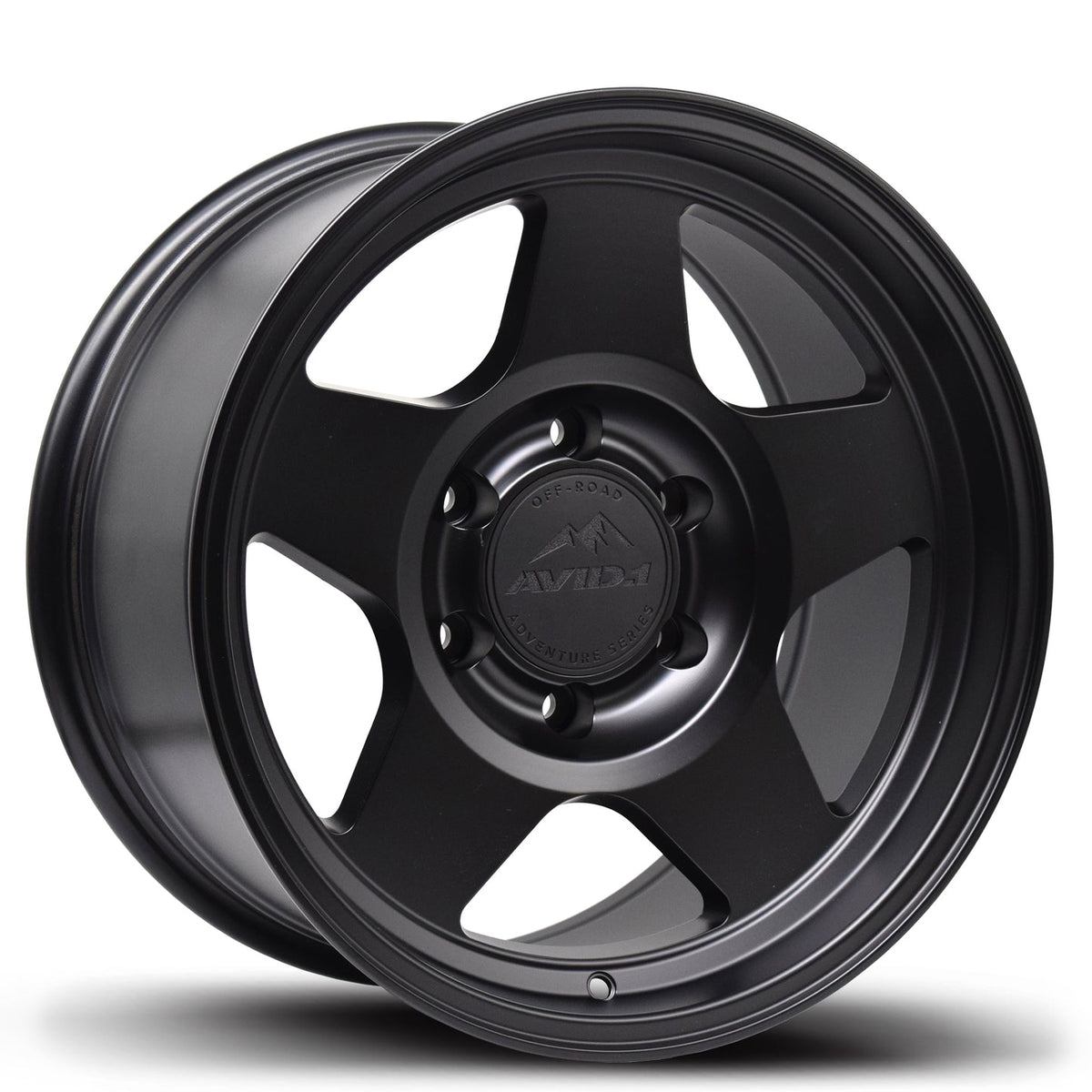 AVID.1 AT-02 Matte Black 17x8.5 0 6x139.7mm 106.1mm - Wheelwiz