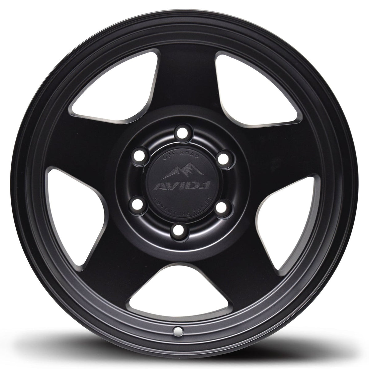 AVID.1 AT-02 Matte Black 17x8.5 0 6x139.7mm 106.1mm - Wheelwiz