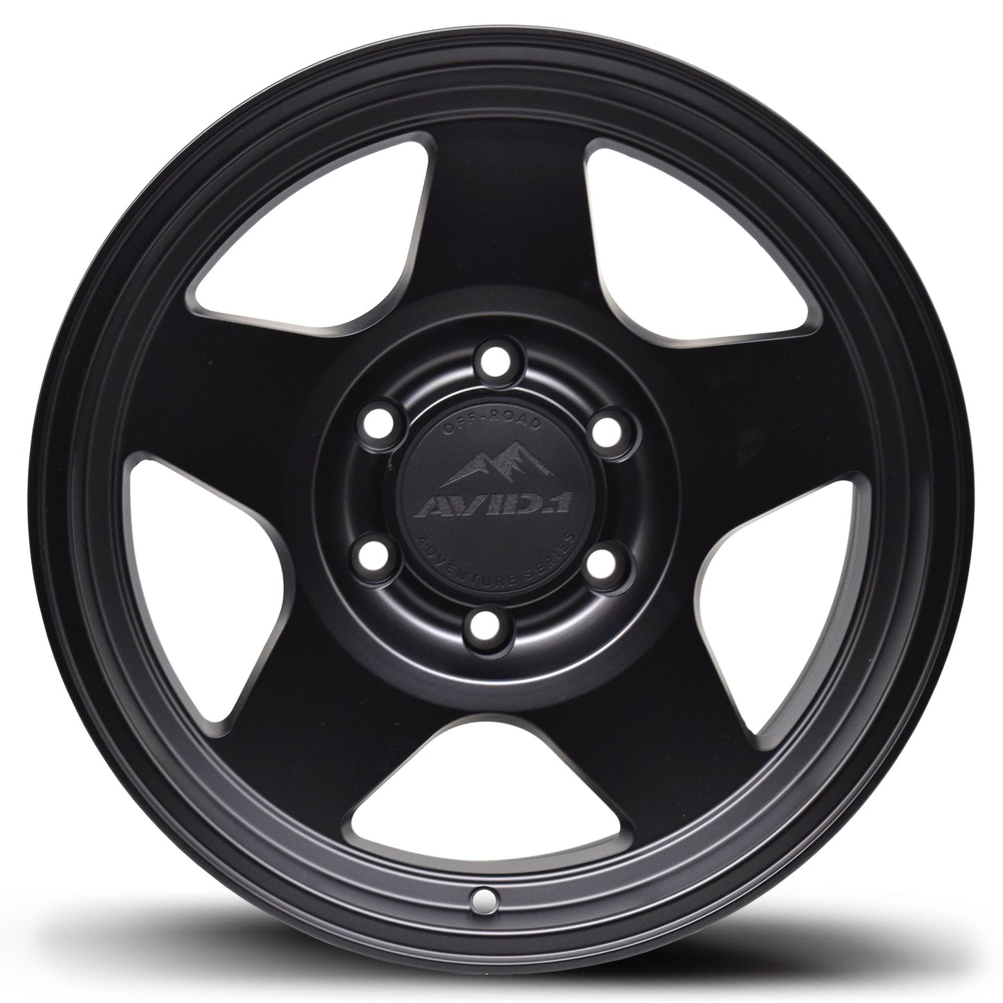 AVID.1 AT-02 Matte Black 17x8.5 0 6x139.7mm 106.1mm - Wheelwiz