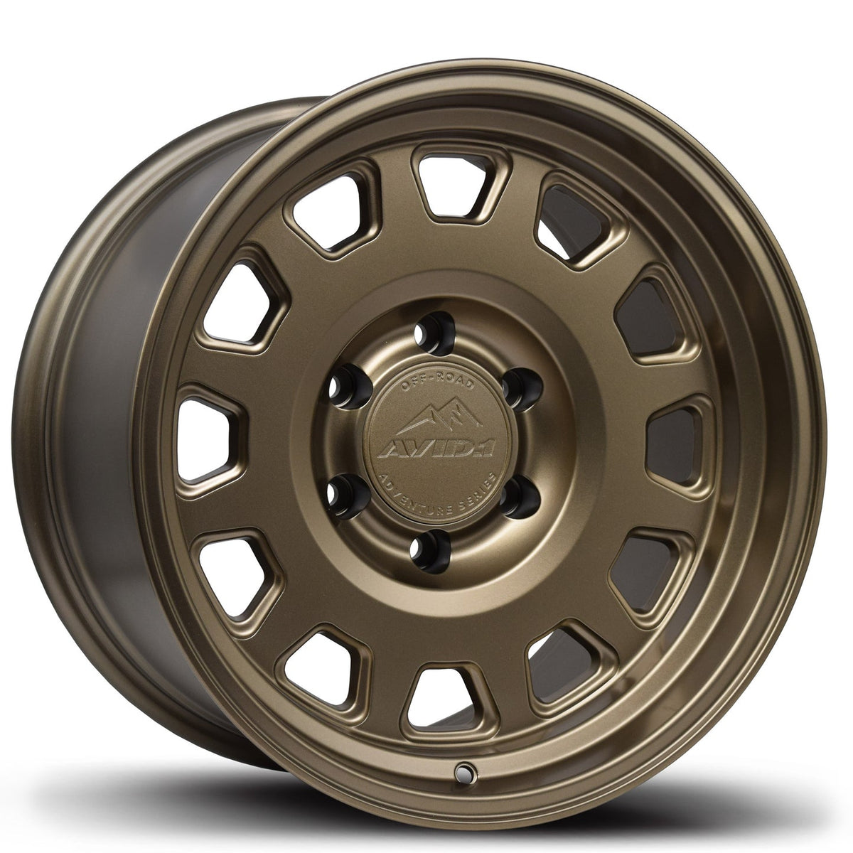 AVID.1 AT-03 Matte Bronze 17x9 -12 5x127mm 71.5mm - Wheelwiz