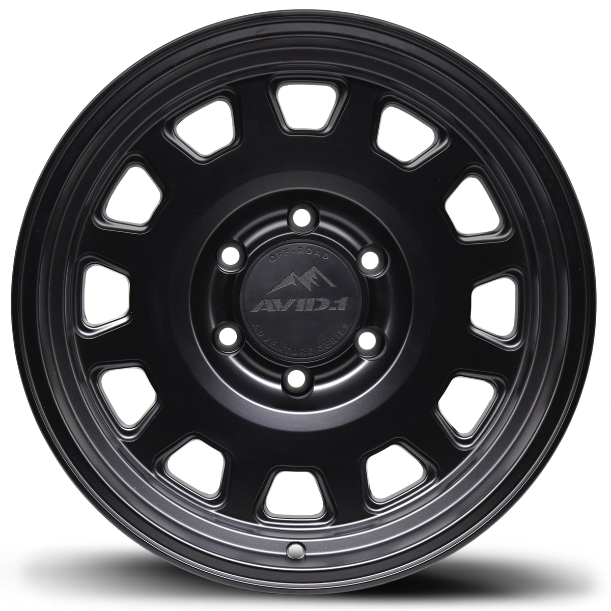 AVID.1 AT-03 Matte Black 17x9 -12 5x127mm 71.5mm - Wheelwiz