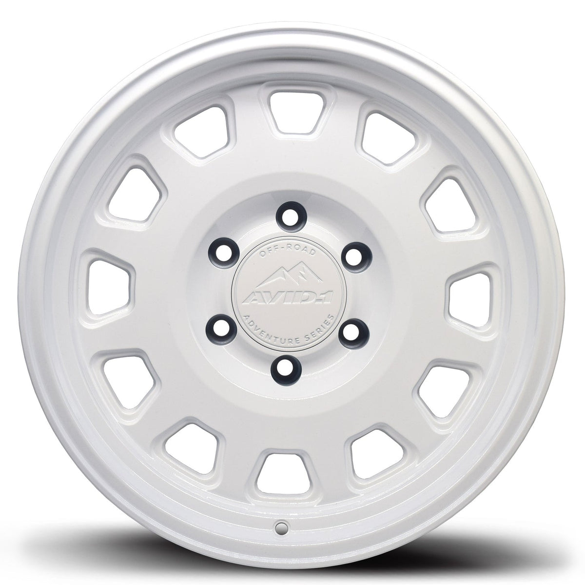 AVID.1 AT-03 Matte White 17x9 -12 6x139.7mm 106.1mm - Wheelwiz