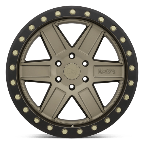 Black Rhino ATTICA Matte Bronze W/ Black Ring 20x9.5 -18 5x127mm 71.5mm - Wheelwiz