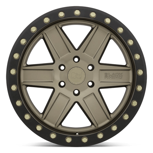 Black Rhino ATTICA Matte Bronze W/ Black Ring 18x9.5 +12 5x150mm 110.1mm - WheelWiz