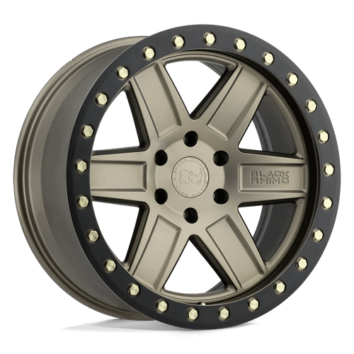 Black Rhino ATTICA Matte Bronze W/ Black Ring 18x9.5 -18 6x139.7mm 112.1mm - Wheelwiz