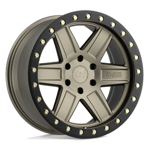 Black Rhino ATTICA Matte Bronze W/ Black Ring 18x9.5 +12 6x135mm 87.1mm - Wheelwiz