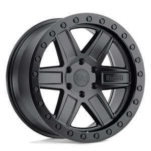Black Rhino ATTICA Matte Black W/ Black Ring 18x9.5 0 5x139.7mm 78.1mm - Wheelwiz