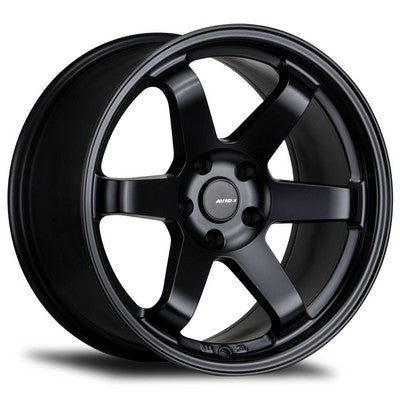 AVID.1 AV-06 Matte Black 18x9.5 +38 5x114.3mm 73.1mm - Wheelwiz