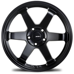 AVID.1 AV-06 Matte Black 17x8 +35 5x114.3mm 73.1mm - Wheelwiz