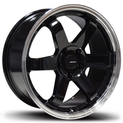 AVID.1 AV-06 Gloss Black 18x9.5 +38 5x114.3mm 73.1mm