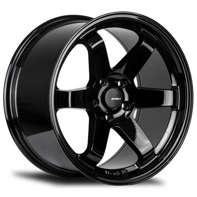 AVID.1 AV-06 Gloss Black 18x8.5 +35 5x114.3mm 73.1mm - Wheelwiz