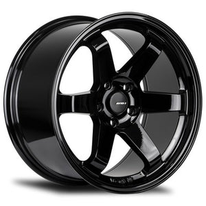 AVID.1 AV-06 Gloss Black 18x8.5 +35 5x114.3mm 73.1mm - Wheelwiz