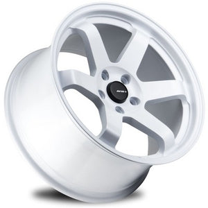 AVID.1 AV-06 White 18x8.5 +35 5x114.3mm 73.1mm - Wheelwiz