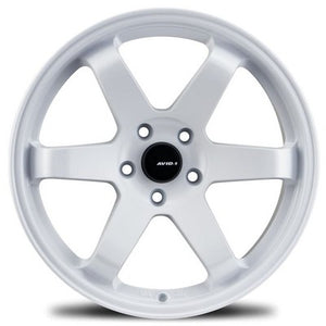 AVID.1 AV-06 White 18x8.5 +35 5x114.3mm 73.1mm - Wheelwiz