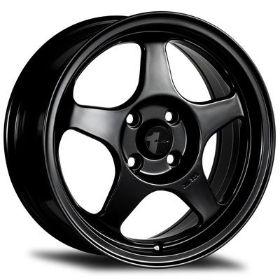 AVID.1 AV-08 Matte Black 15x6.5 +35 4x100mm 73.1mm | Wheelwiz