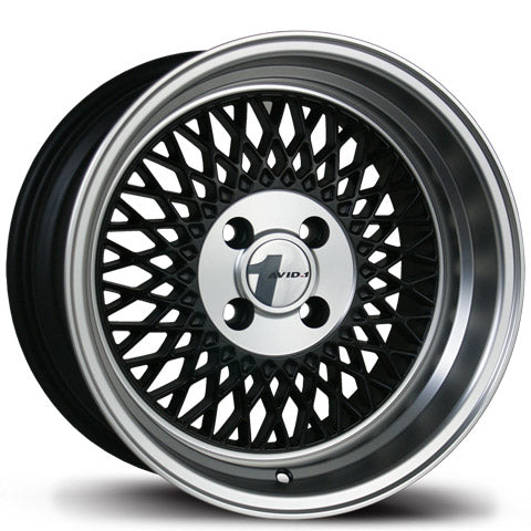 AVID.1 AV-18 Matte Black 15x8 +25 4x100mm 73.1mm - Wheelwiz