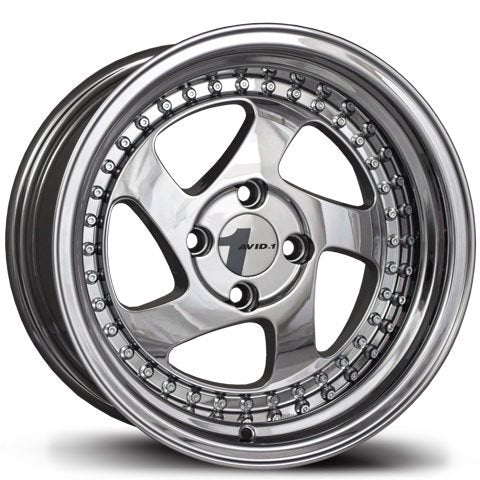 AVID.1 AV-19 Chrome Pvd 15x8.5 +17 4x100mm 73.1mm