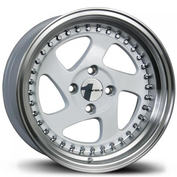AVID.1 AV-19 White 16x8 +25 4x100mm 73.1mm - Wheelwiz
