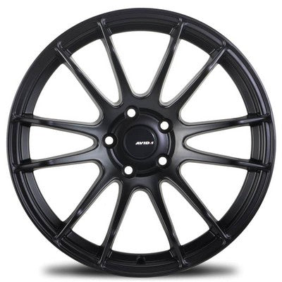 AVID.1 AV-20 Matte Black 18x8.5 +33 5x114.3mm 73.1mm - Wheelwiz