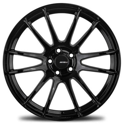 AVID.1 AV-20 Gloss Black 18x9.5 +38 5x114.3mm 73.1mm - Wheelwiz